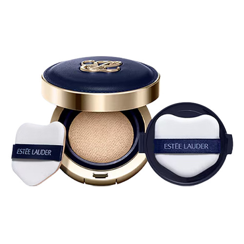 ESTEE LAUDER Double Wear Second Skin Blur Cushion Makeup (with Case and Extra Refill)